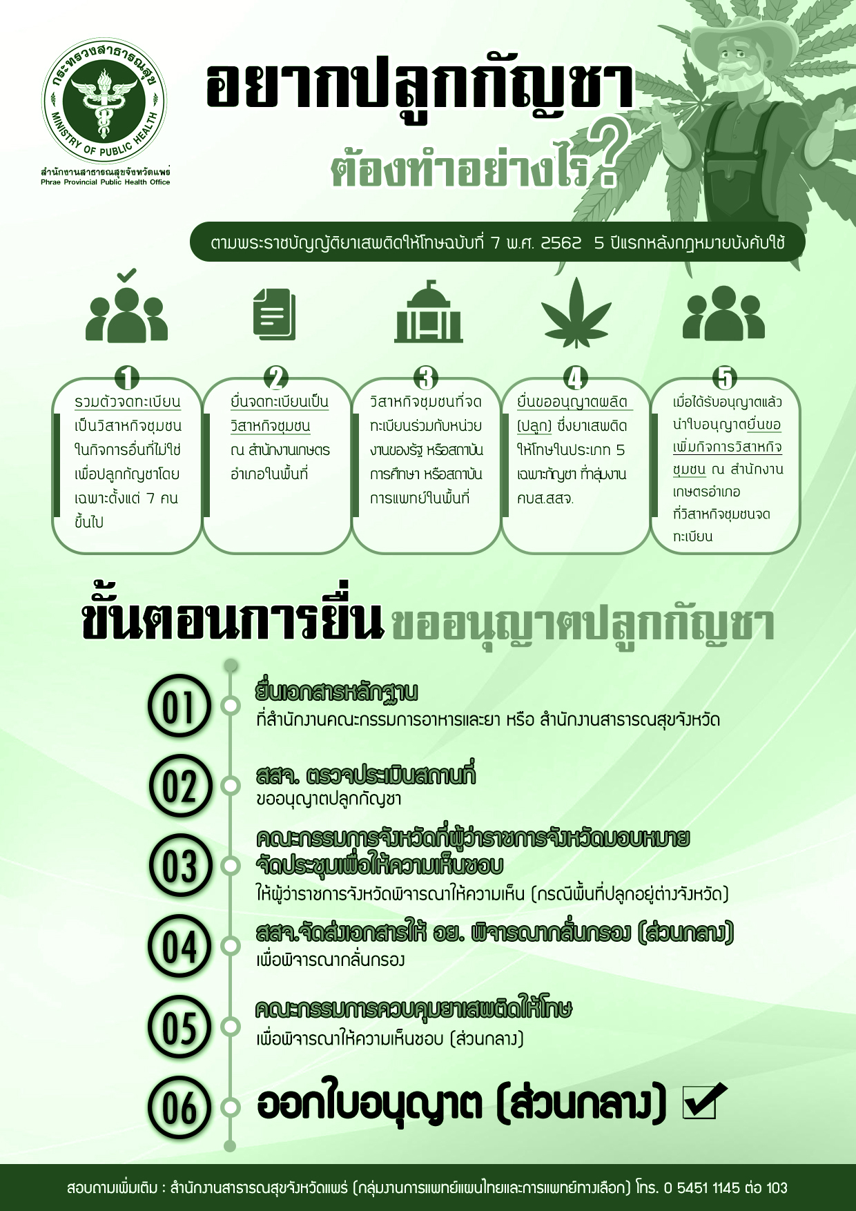 ขั้นตอนการปลูกกัญชา 3black white