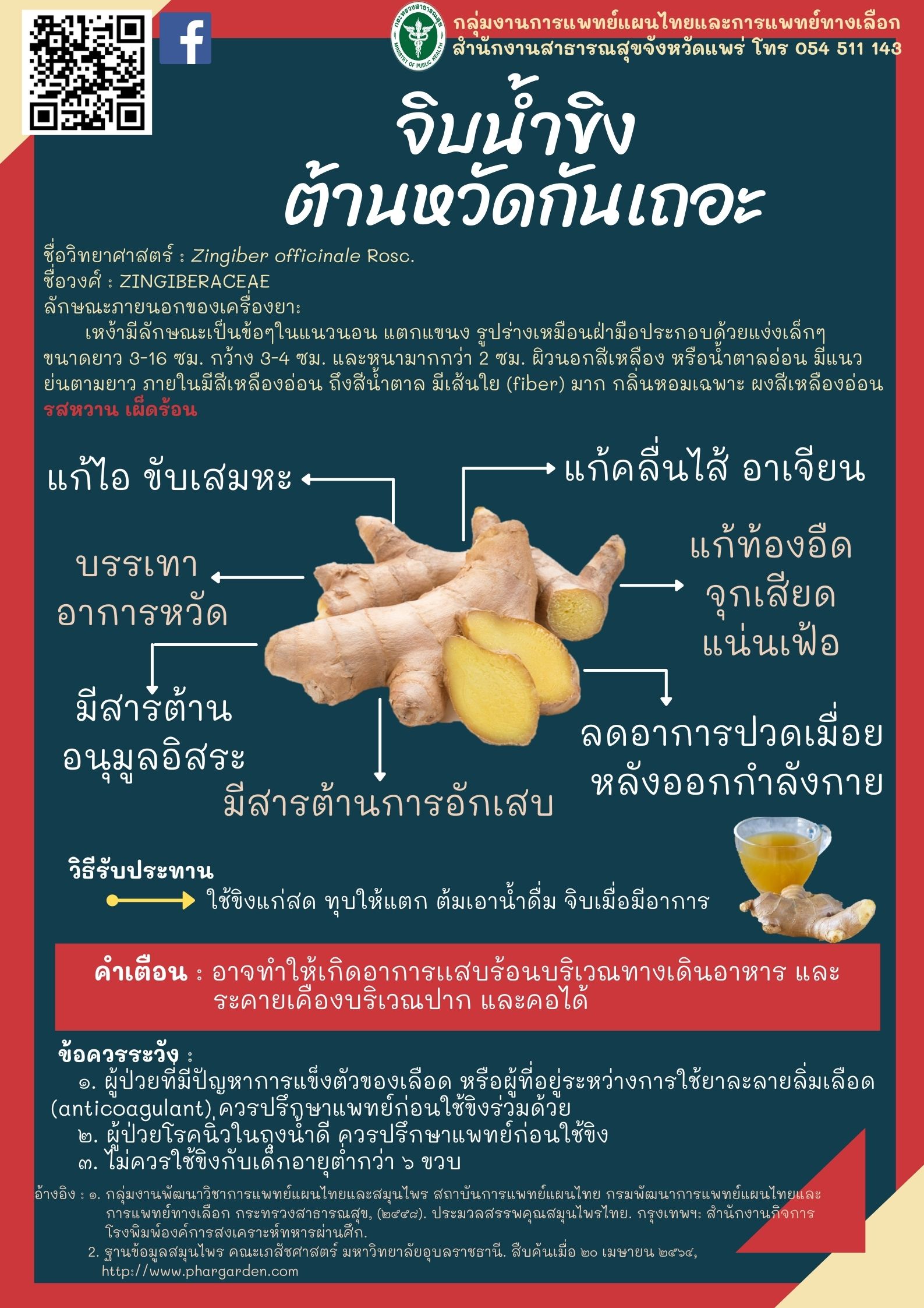 ขิงต้านหวัด